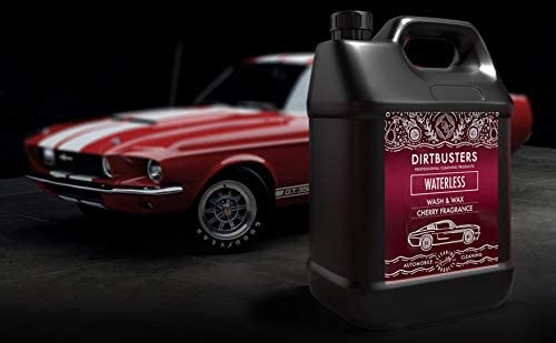 Dirtbusters Waterless Car Wash and Wax Cleaner, Cherry Fragrance (5 Litre) - dirtbusters.co.uk