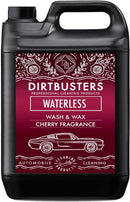 Dirtbusters Waterless Car Wash and Wax Cleaner, Cherry Fragrance (5 Litre)