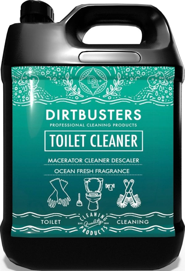 Saniflo Macerator Descaler Toilet Cleaner, Septic Tank Safe, Ocean Fresh (5L) - dirtbusters.co.uk