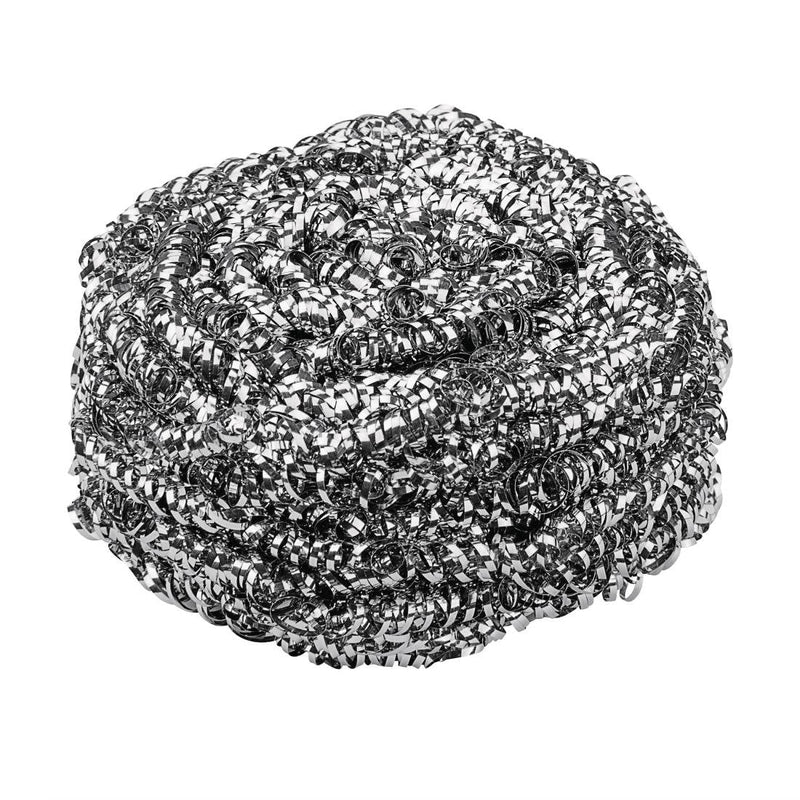 Stainless Steel Cleaning Scourers Pack of 10 - dirtbusters.co.uk