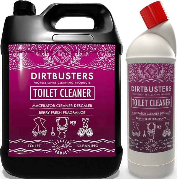 Toilet Cleaner & Descaler For Macerator Saniflo, Septic Tank Safe Berry Fresh (6L) - dirtbusters.co.uk
