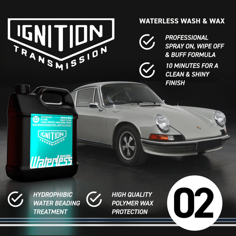 Waterless Car Wash & Wax Kit (5.5L) - dirtbusters.co.uk